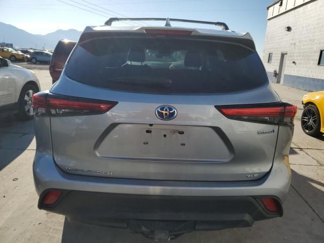 2021 Toyota Highlander Hybrid XLE