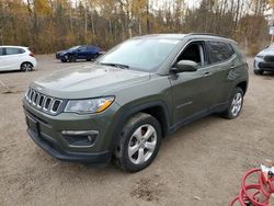 Jeep salvage cars for sale: 2021 Jeep Compass Latitude