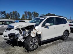 Subaru Forester salvage cars for sale: 2018 Subaru Forester 2.5I Premium