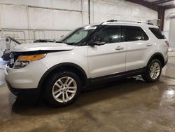 Ford Explorer salvage cars for sale: 2015 Ford Explorer XLT