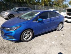 Salvage cars for sale from Copart Cicero, IN: 2016 Chevrolet Cruze LT