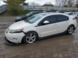 Salvage cars for sale from Copart Davison, MI: 2012 Chevrolet Volt