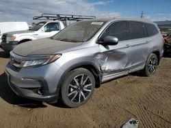 Honda Pilot salvage cars for sale: 2019 Honda Pilot Elite