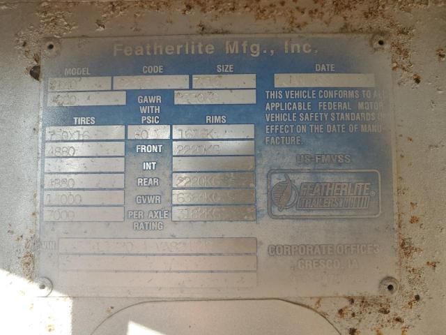 1997 Featherlite Mfg Inc 1997 Featherlite Horse Trai
