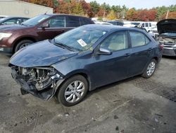 Toyota salvage cars for sale: 2015 Toyota Corolla L