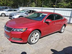 Chevrolet Impala salvage cars for sale: 2015 Chevrolet Impala LT