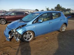 Nissan Leaf salvage cars for sale: 2011 Nissan Leaf SV