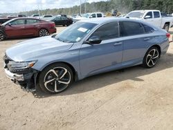 Honda salvage cars for sale: 2022 Honda Accord Hybrid Sport