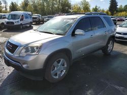 GMC Acadia salvage cars for sale: 2007 GMC Acadia SLT-2