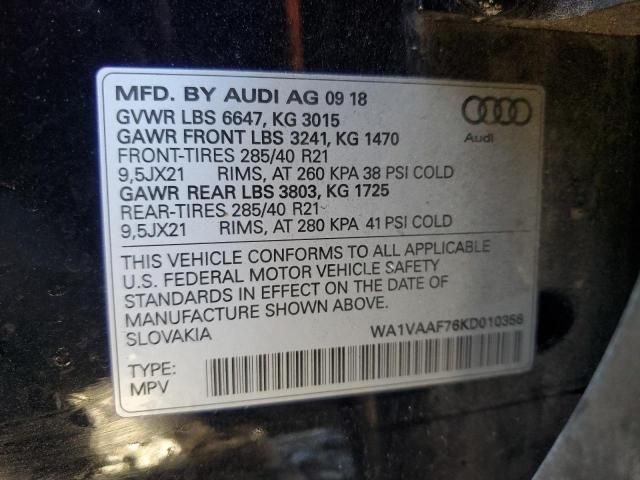 2019 Audi Q7 Prestige