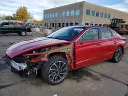 Hyundai Sonata salvage cars for sale: 2020 Hyundai Sonata Limited