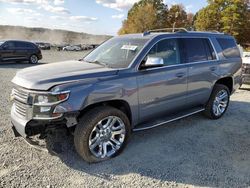 Chevrolet Tahoe salvage cars for sale: 2015 Chevrolet Tahoe C1500 LTZ