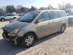 Honda Odyssey exl salvage cars for sale: 2006 Honda Odyssey EXL