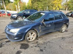 Subaru Impreza salvage cars for sale: 2006 Subaru Impreza 2.5I Sports Wagon