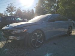 Honda salvage cars for sale: 2022 Honda Accord Hybrid Sport