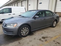 Volkswagen Passat salvage cars for sale: 2013 Volkswagen Passat S