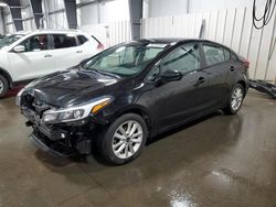 KIA Forte salvage cars for sale: 2017 KIA Forte LX