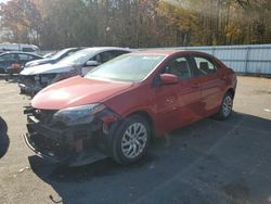 Toyota Corolla salvage cars for sale: 2018 Toyota Corolla L