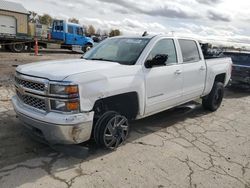 Chevrolet Silverado k1500 lt salvage cars for sale: 2015 Chevrolet Silverado K1500 LT