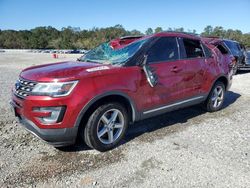 Ford Explorer salvage cars for sale: 2017 Ford Explorer XLT