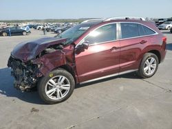 Acura rdx salvage cars for sale: 2013 Acura RDX Technology