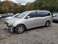 Salvage cars for sale from Copart Austell, GA: 2005 Honda Odyssey EXL