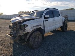 Salvage cars for sale from Copart Anderson, CA: 2018 Toyota Tacoma Double Cab