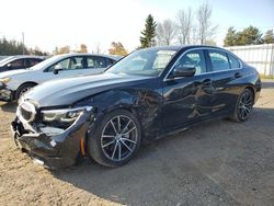 Salvage cars for sale from Copart Bowmanville, ON: 2022 BMW 330XI