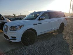 Lincoln Navigator salvage cars for sale: 2021 Lincoln Navigator L Black Label