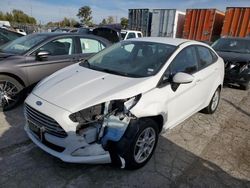 Ford Fiesta salvage cars for sale: 2019 Ford Fiesta SE