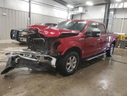 Ford salvage cars for sale: 2018 Ford F150 Supercrew