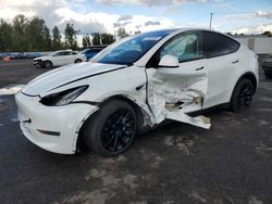 Salvage cars for sale from Copart Portland, OR: 2021 Tesla Model Y