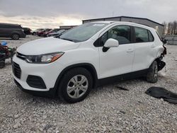 Chevrolet Trax salvage cars for sale: 2018 Chevrolet Trax LS