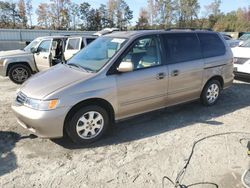 Honda Odyssey exl salvage cars for sale: 2003 Honda Odyssey EXL