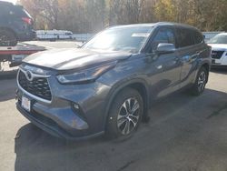 Toyota Highlander salvage cars for sale: 2021 Toyota Highlander XLE