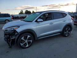 Hyundai salvage cars for sale: 2017 Hyundai Tucson Limited