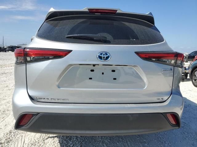 2021 Toyota Highlander Hybrid XLE