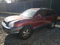 Hyundai Santa fe salvage cars for sale: 2003 Hyundai Santa FE GLS