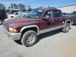 Dodge Dakota salvage cars for sale: 2002 Dodge Dakota Quad SLT