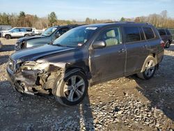 Toyota Highlander salvage cars for sale: 2008 Toyota Highlander Sport