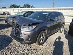 Toyota Highlander salvage cars for sale: 2018 Toyota Highlander Limited