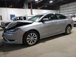 Chrysler salvage cars for sale: 2015 Chrysler 200 C