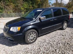 Salvage cars for sale from Copart Northfield, OH: 2015 Chrysler Town & Country Touring L