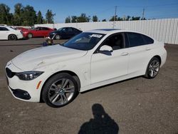 BMW 4 Series salvage cars for sale: 2018 BMW 430XI Gran Coupe