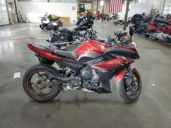 Yamaha salvage cars for sale: 2011 Yamaha FZ6 R