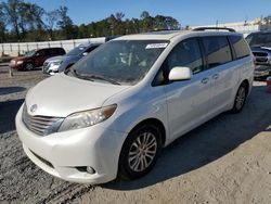 Toyota Sienna xle salvage cars for sale: 2015 Toyota Sienna XLE