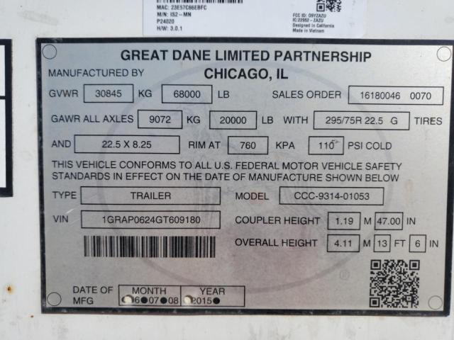 2016 Great Dane Van-(dry f