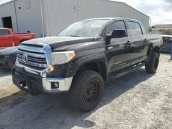 Toyota Tundra salvage cars for sale: 2016 Toyota Tundra Crewmax SR5