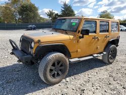 Jeep Wrangler Vehiculos salvage en venta: 2014 Jeep Wrangler Unlimited Sahara