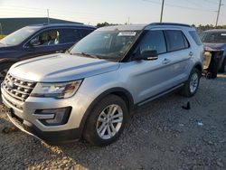 Ford Explorer salvage cars for sale: 2017 Ford Explorer XLT